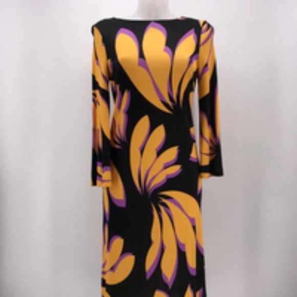 1 One Dresses & Skirts - 1 One Yellow Long Sleeve Dress 8